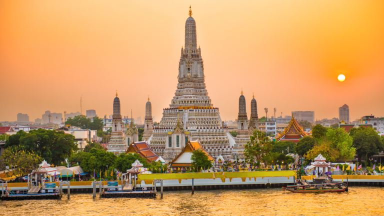 Madrid–Bangkok por 533€ i/v con Etihad