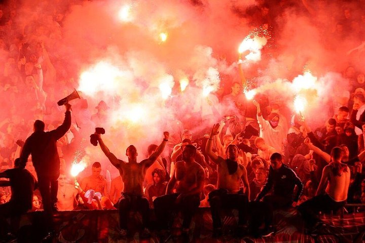 Estrella Roja y Partizan, Belgrado