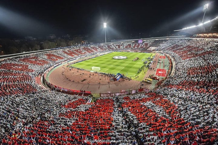 Estrella Roja y Partizan, Belgrado