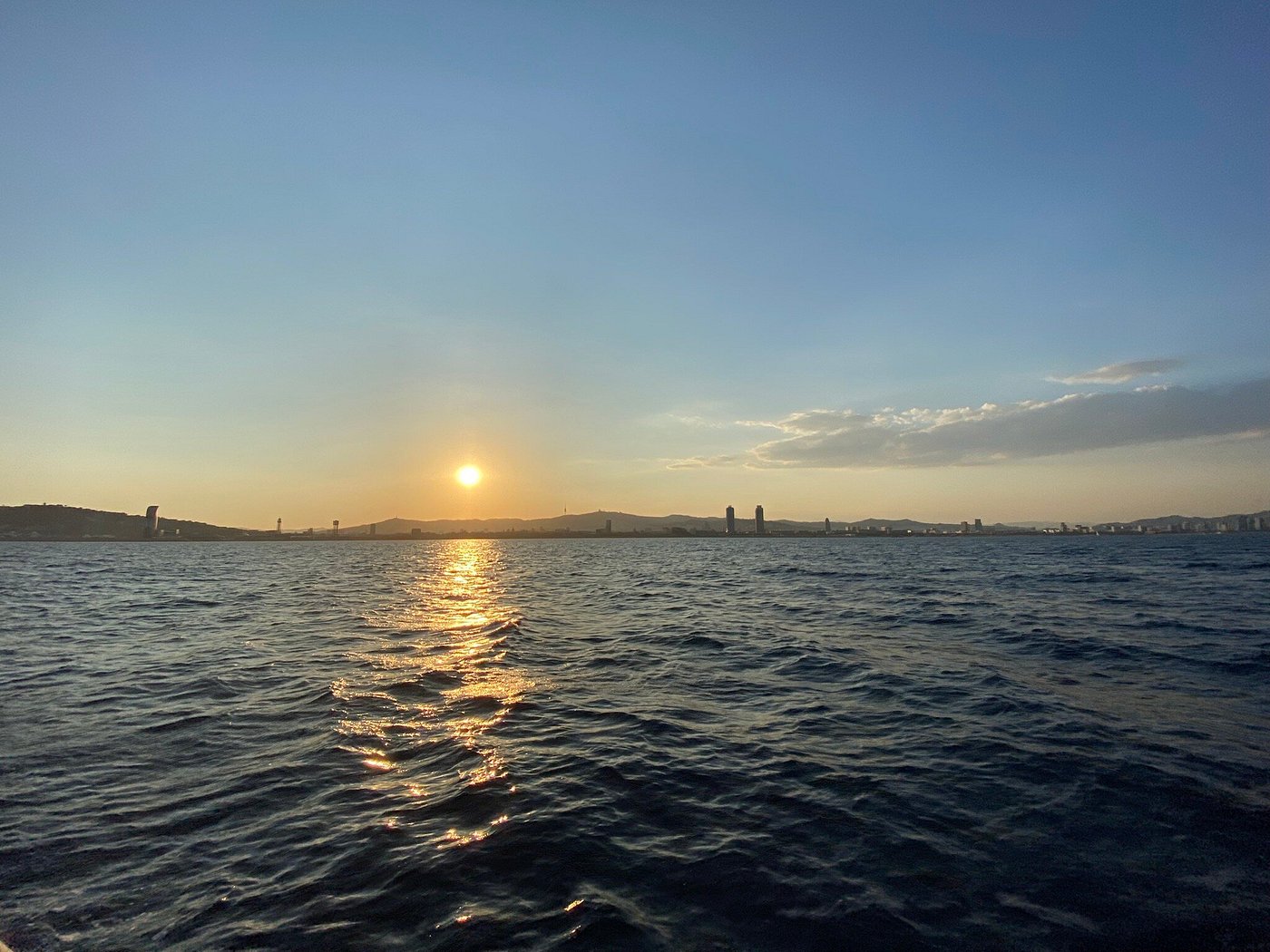 Barcelona desde el mar