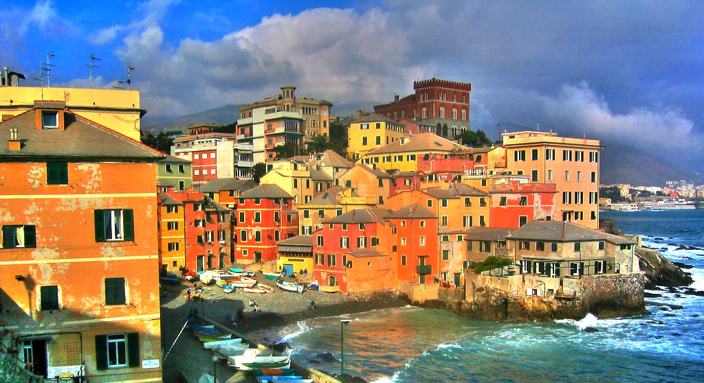 Boccadasse, barrio marinero de Génova