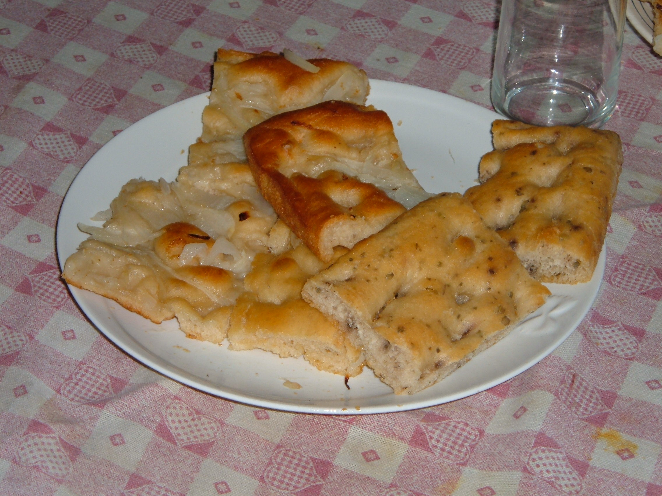 Focaccia genovese tradicional