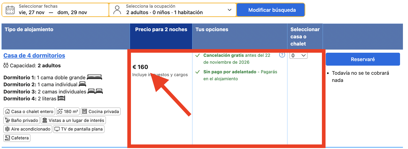 Oferta de alojamiento en Calaceite