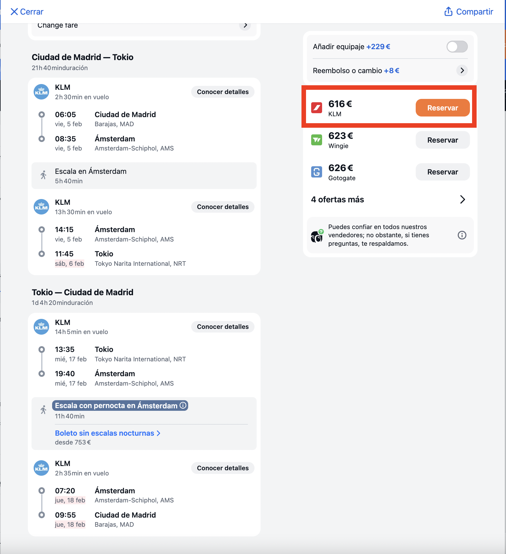 Madrid–Tokio por 616€: once noches reales en Japón y una escala nocturna de regreso oferta