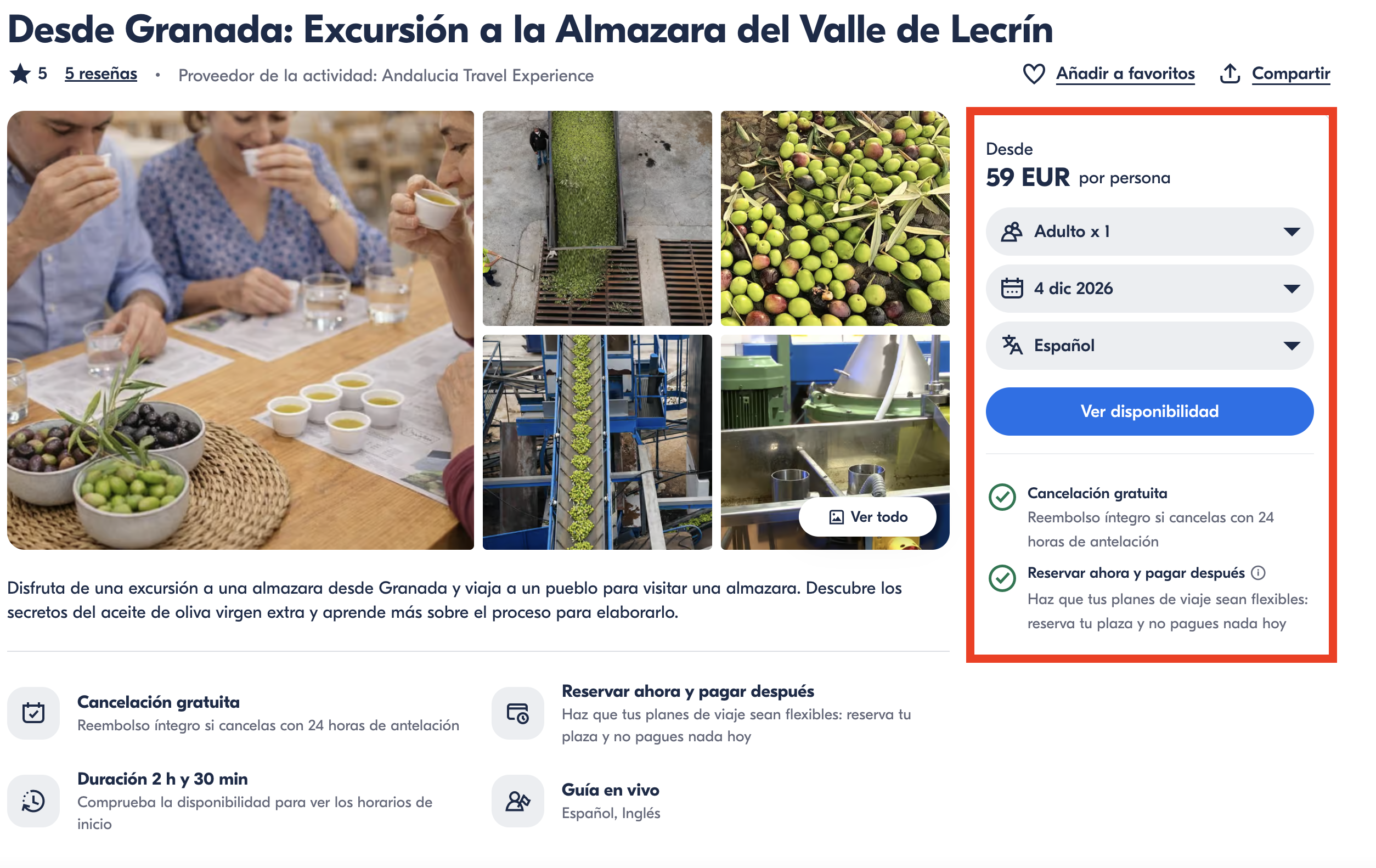 Valle de Lecrín: casa rural entre montañas + una experiencia para descubrir cómo se hace el aceite
