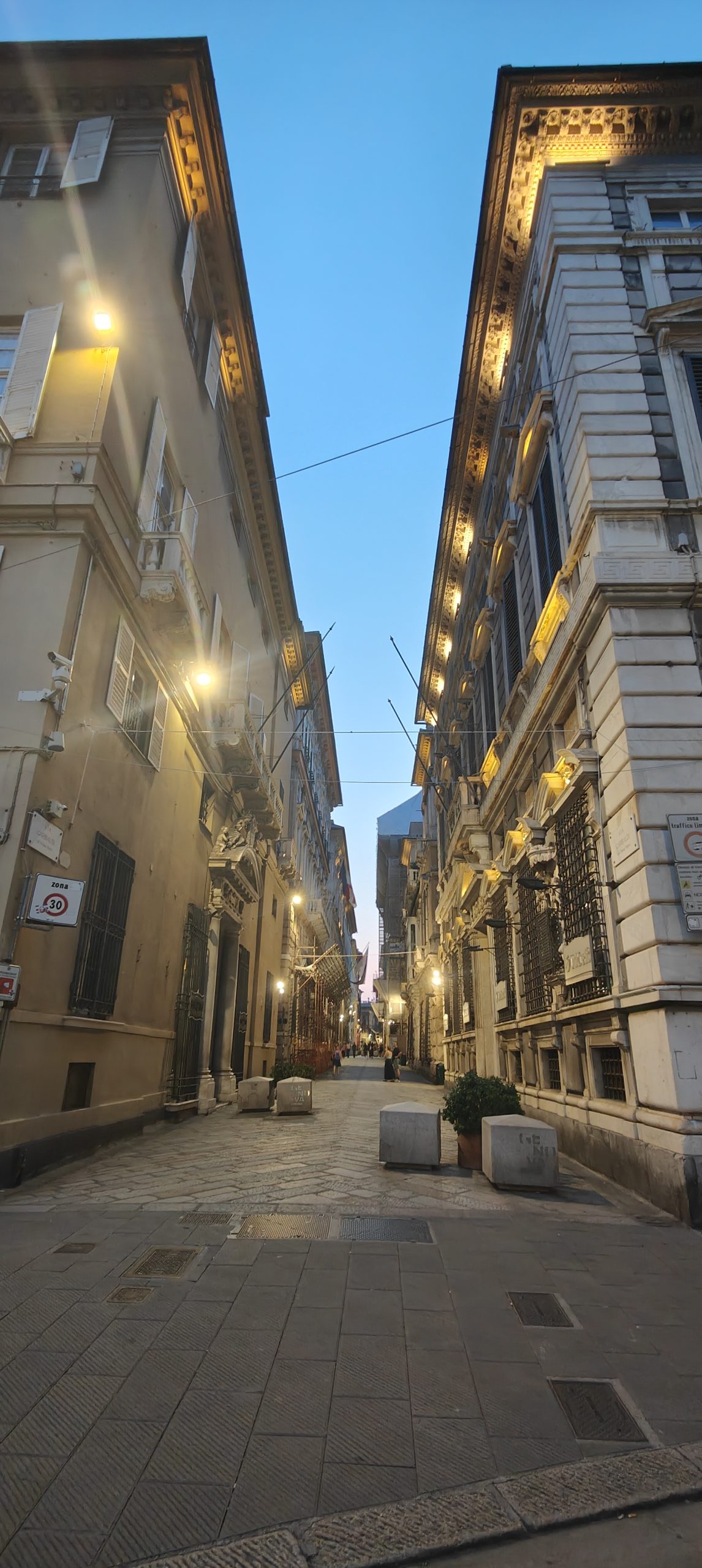 Via Garibaldi y los palacios históricos de Génova
