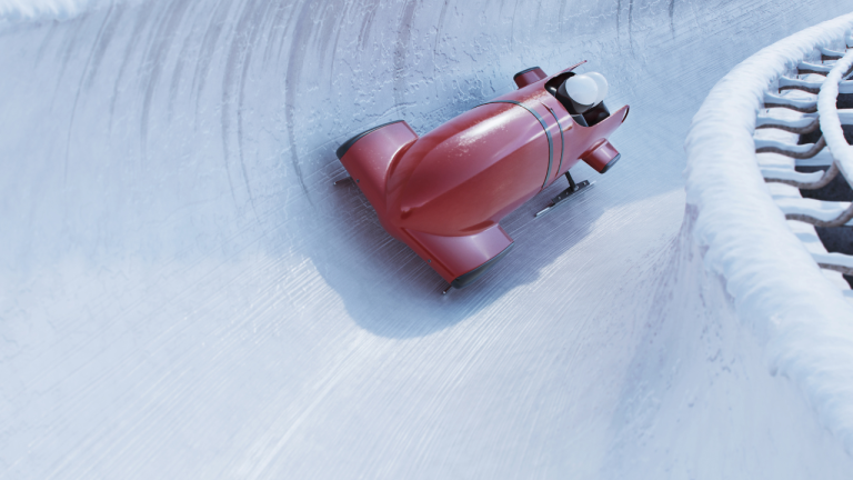 ¿Te atreverías a bajar por una pista de bobsleigh en Letonia?