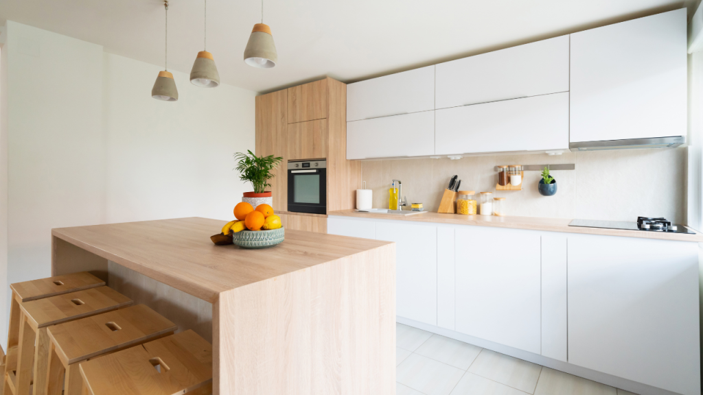 Cocina de un apartamento