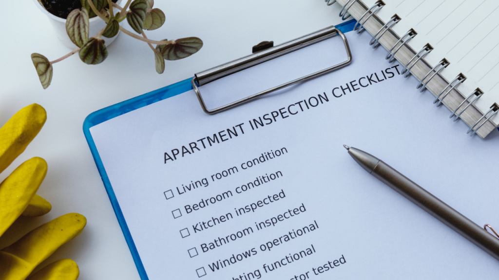 Lista de comprobaciones para revisar un piso