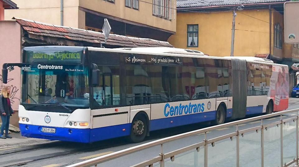 Autobús de Centrotrans en Sarajevo