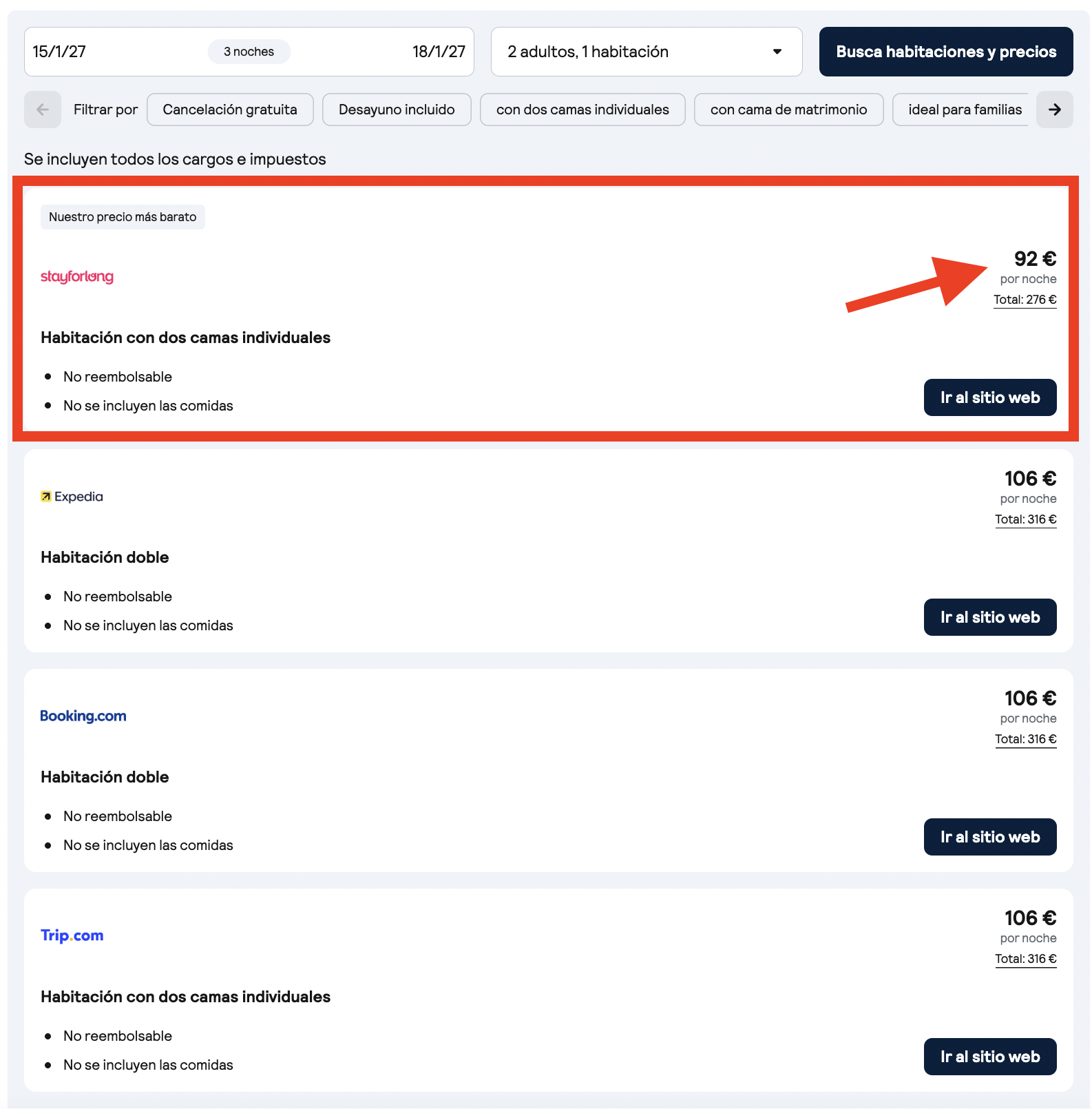 Oferta alojamiento en Luxemburgo