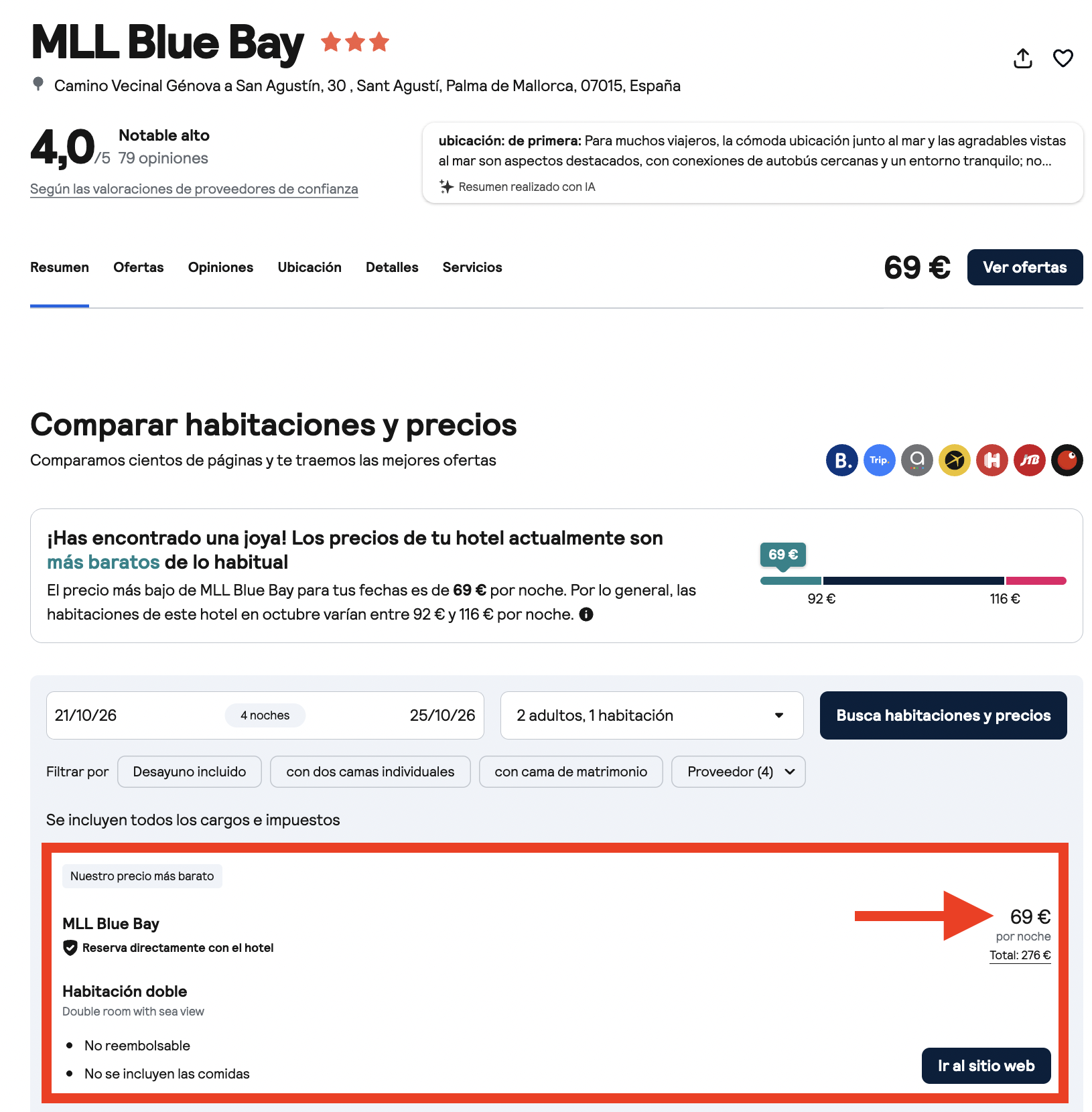 MLL Blue Bay en Mallorca