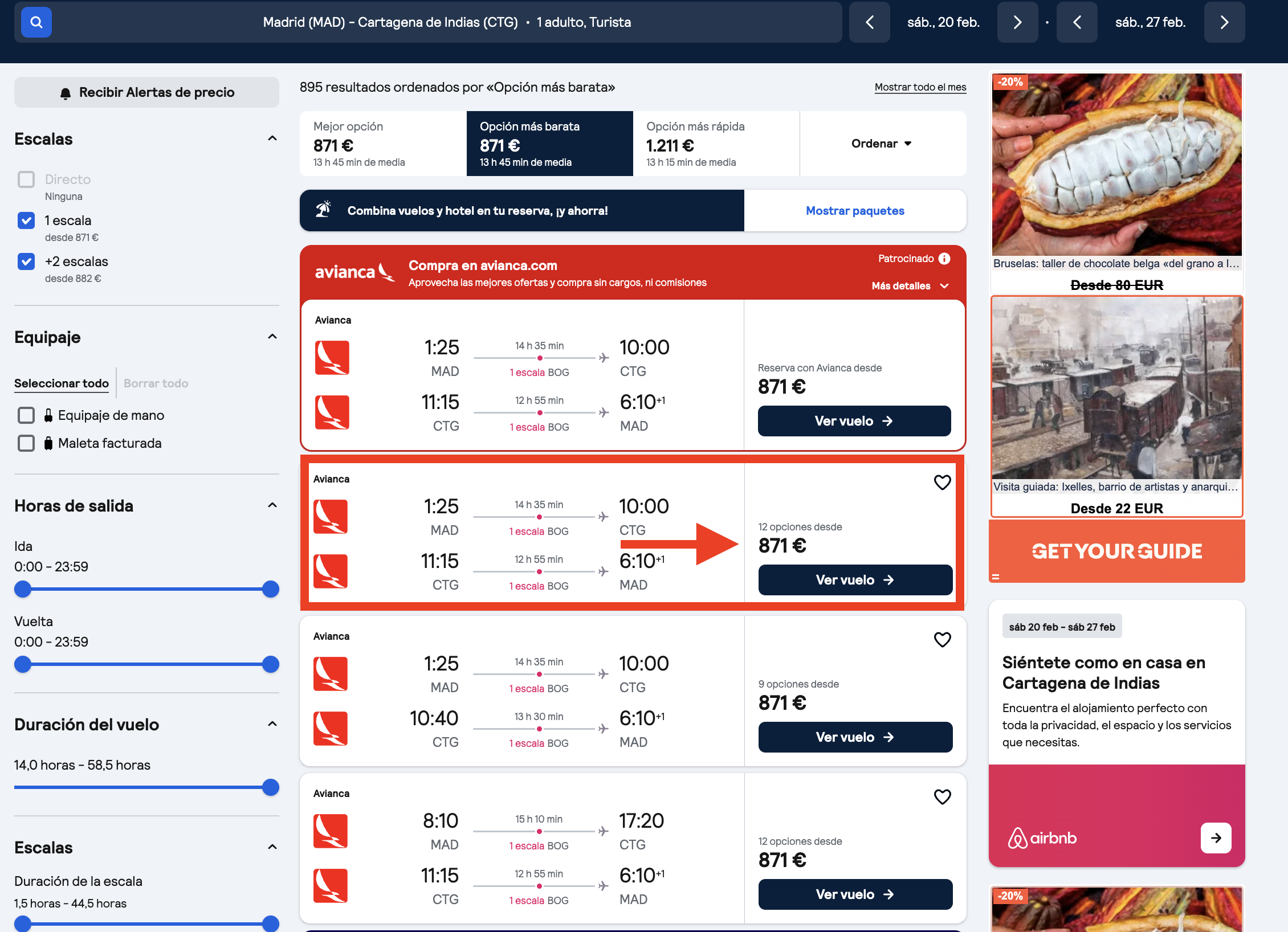 Madrid–Cartagena de Indias