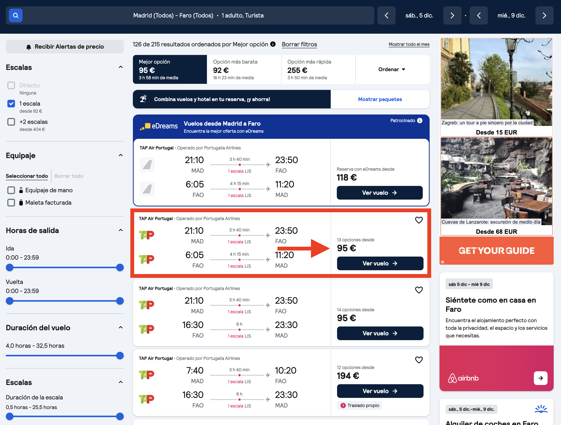 Madrid–Faro