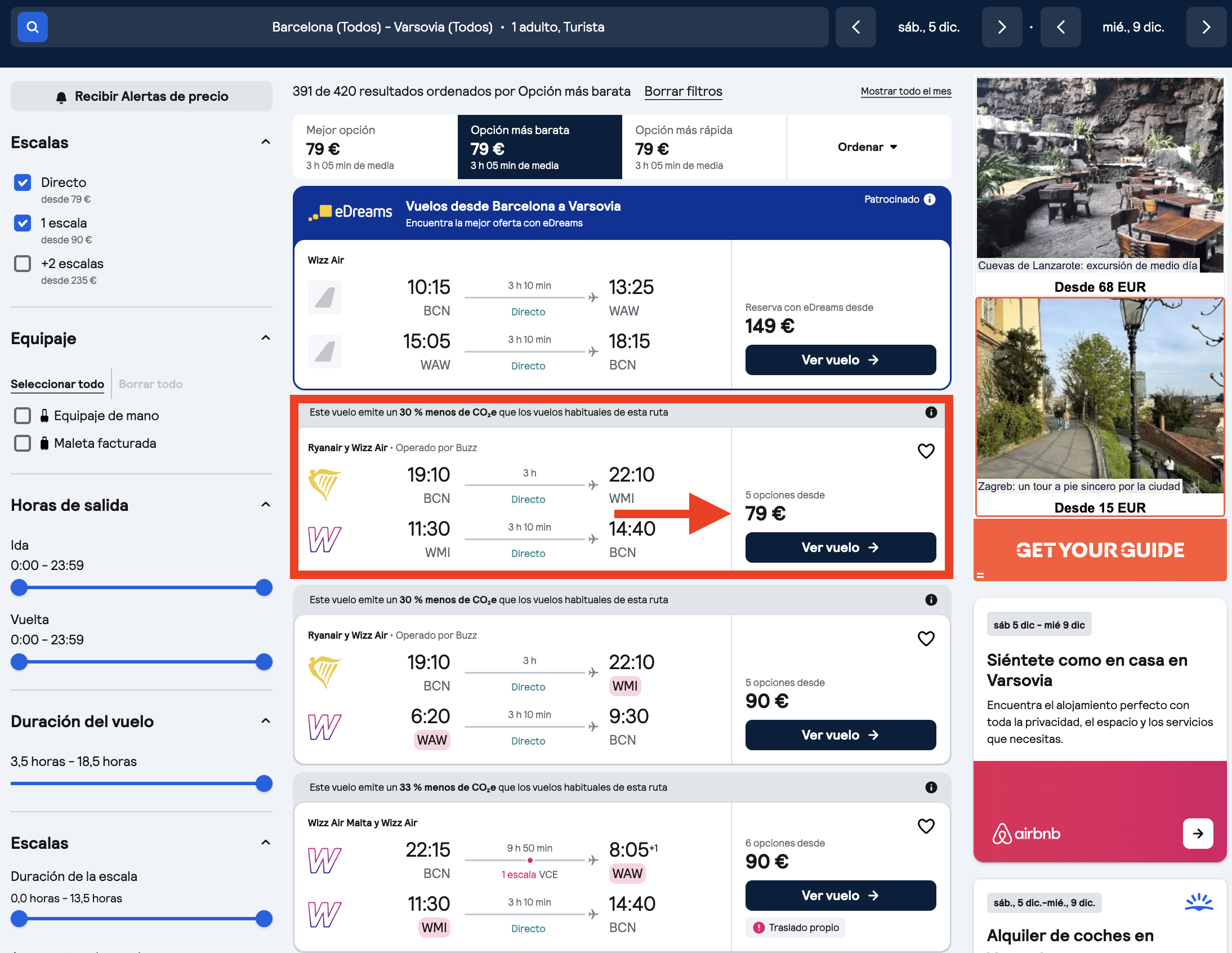 Barcelona–Varsovia