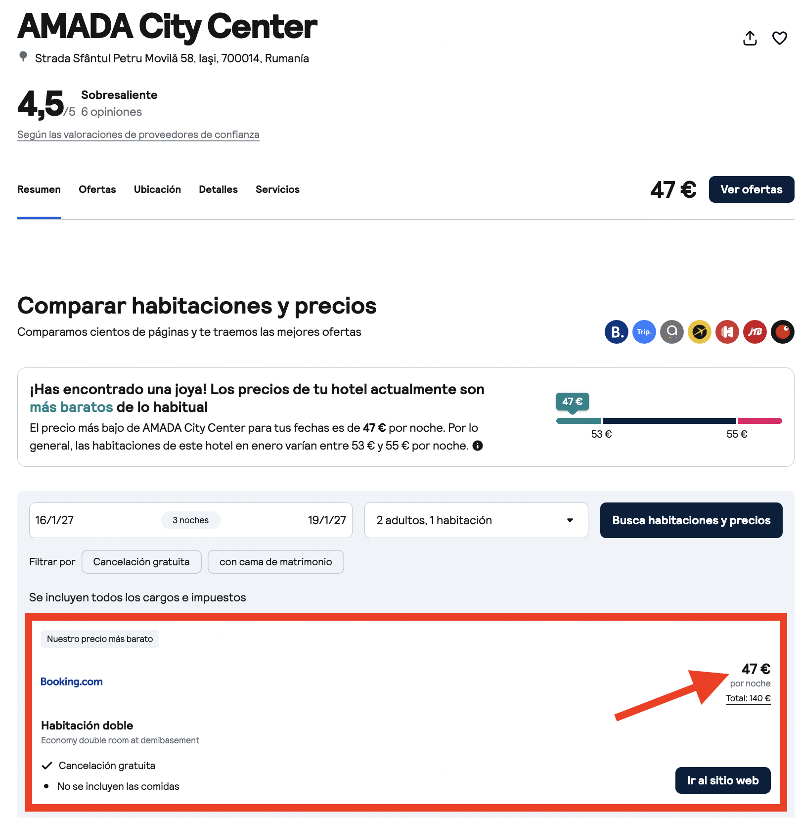 AMADA City Center en Iași