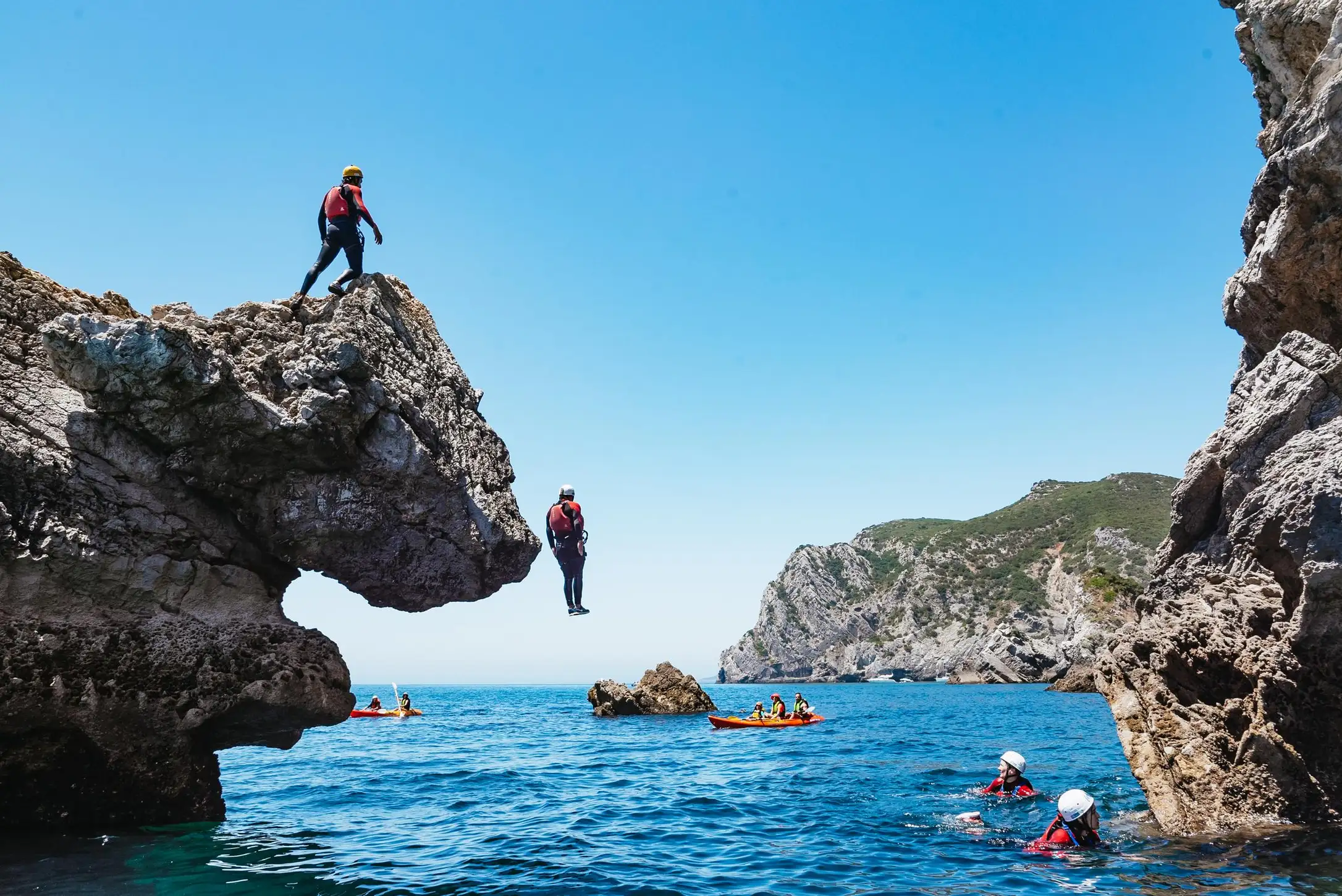 Coasteering en Sesimbra